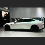 Ravoony Basic Gloss Aurora White Car Vinyl Wrap