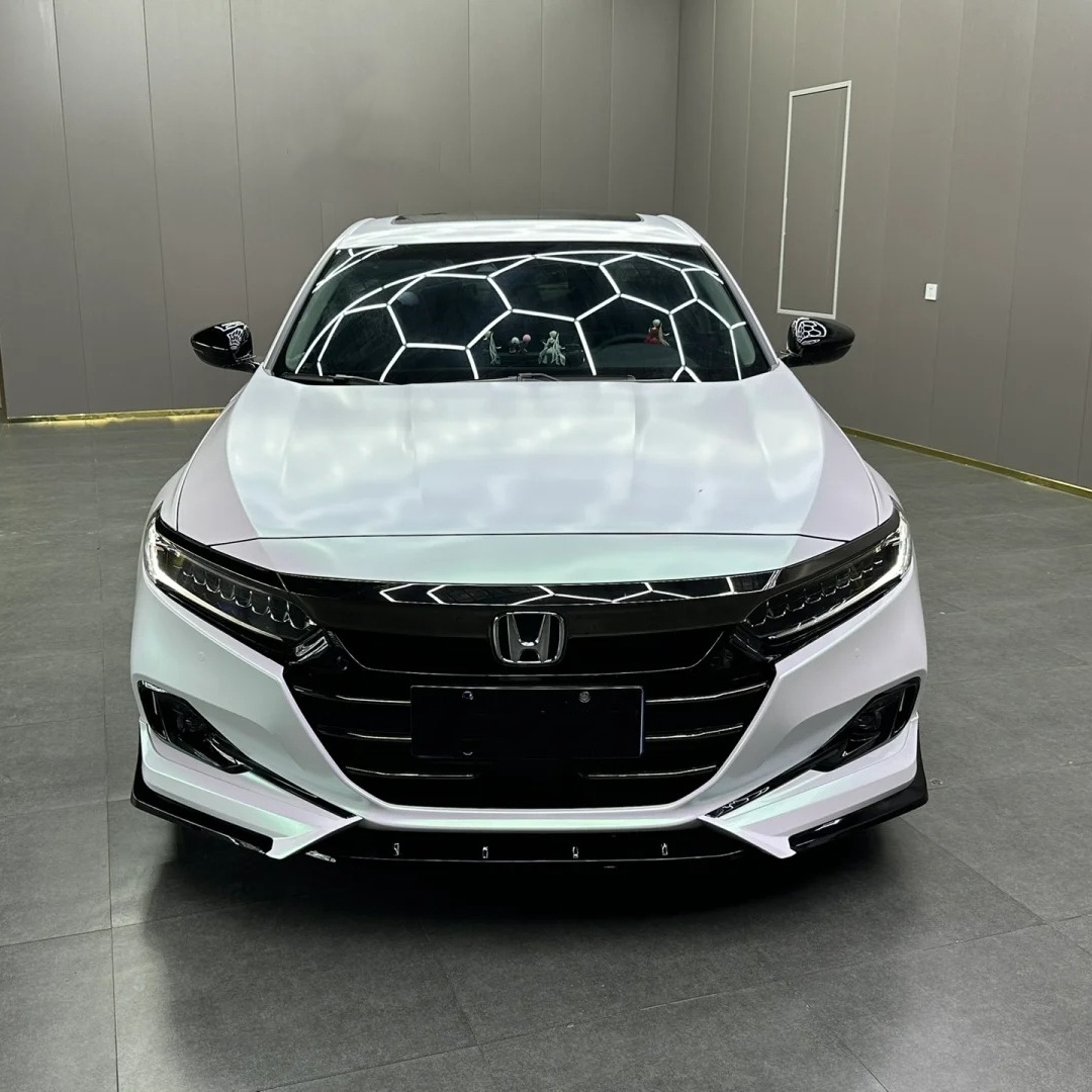 Ravoony Basic Matte Aurora White Car Vinyl Wrap