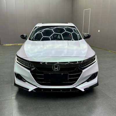 Ravoony Basic Matte Aurora White Car Vinyl Wrap 02