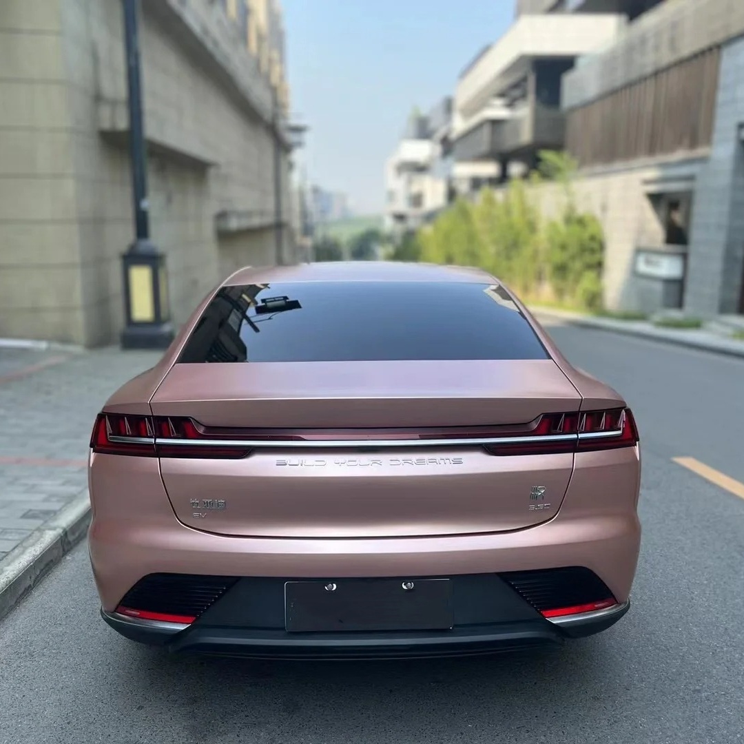 Ravoony Basic Pure Metallic Rose Gold Car Vinyl Wrap