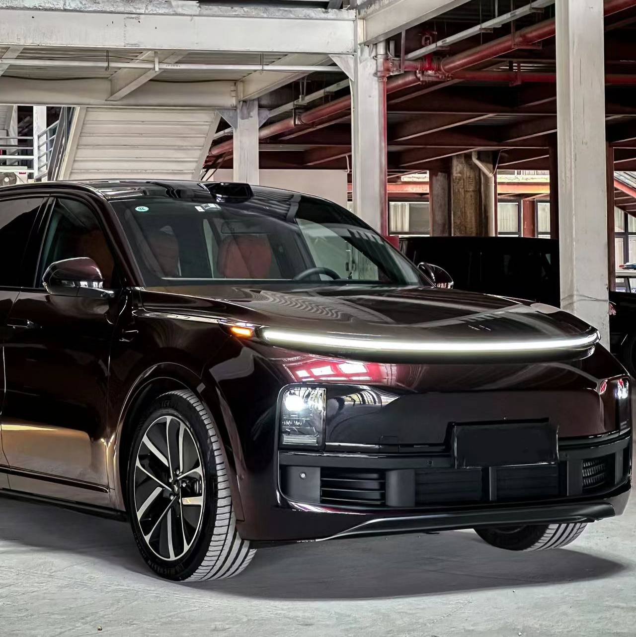 Ravoony Pro TPU Glossy Diamond Black Red PPF Film