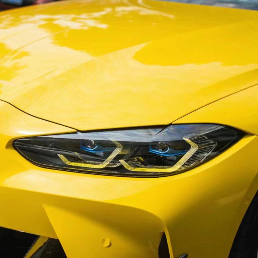 Ravoony Pro TPU Glossy Signal Yellow PPF Film