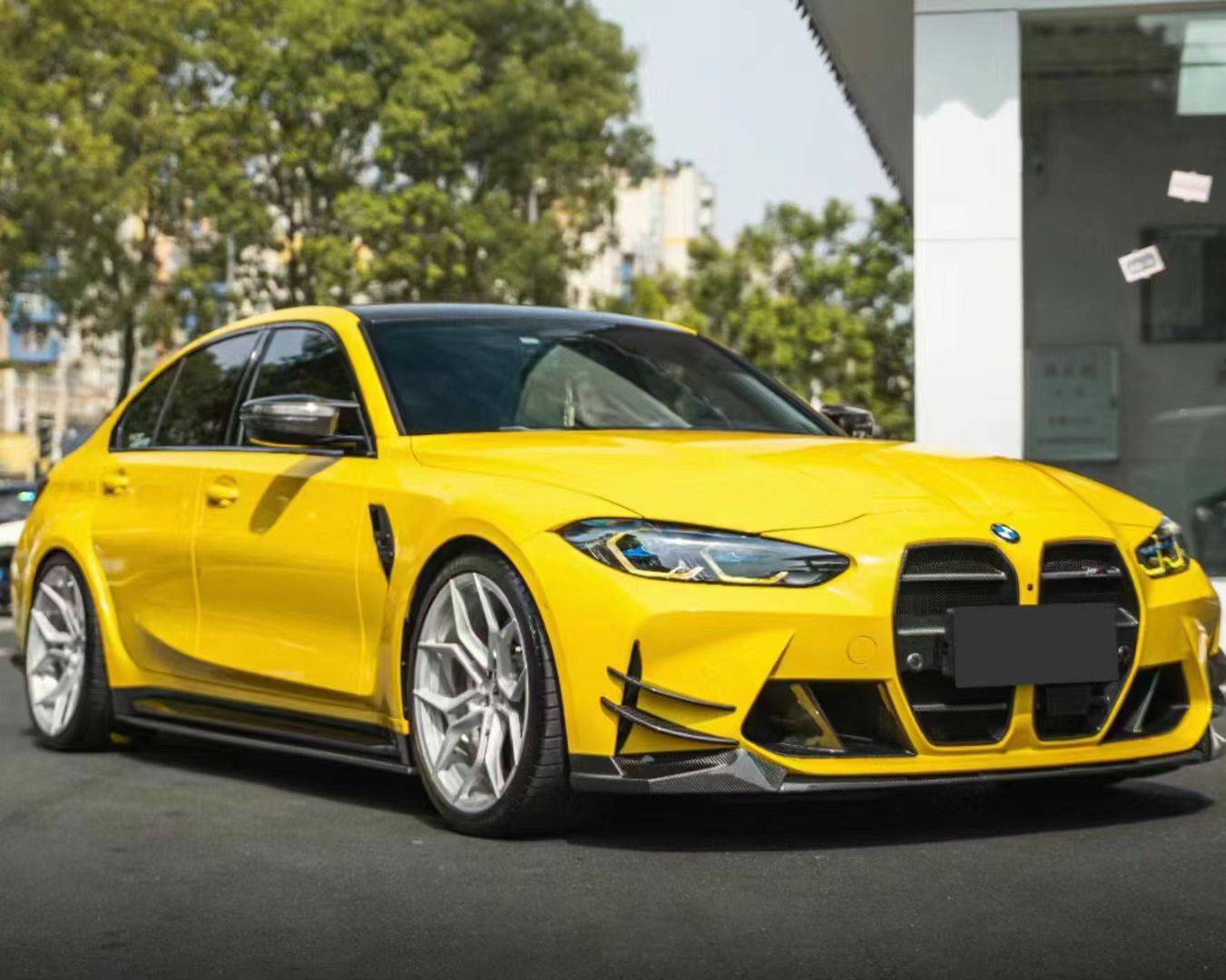 Ravoony Pro TPU Glossy Signal Yellow PPF Film