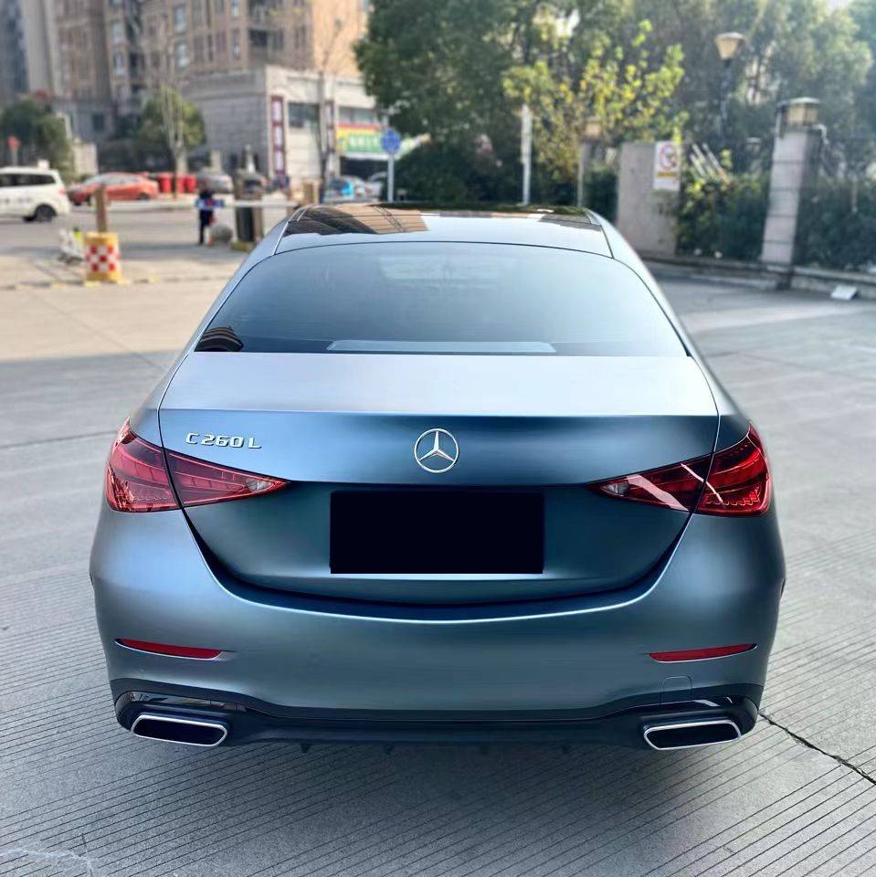   Ravoony Plus Ultra-Matte Blue Grey Car Wrap