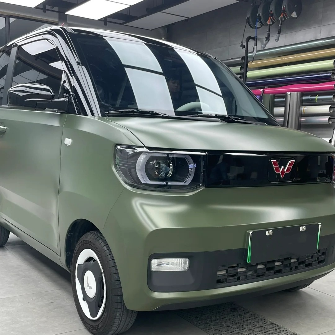 Ravoony Basic Matte Army Green Wrap