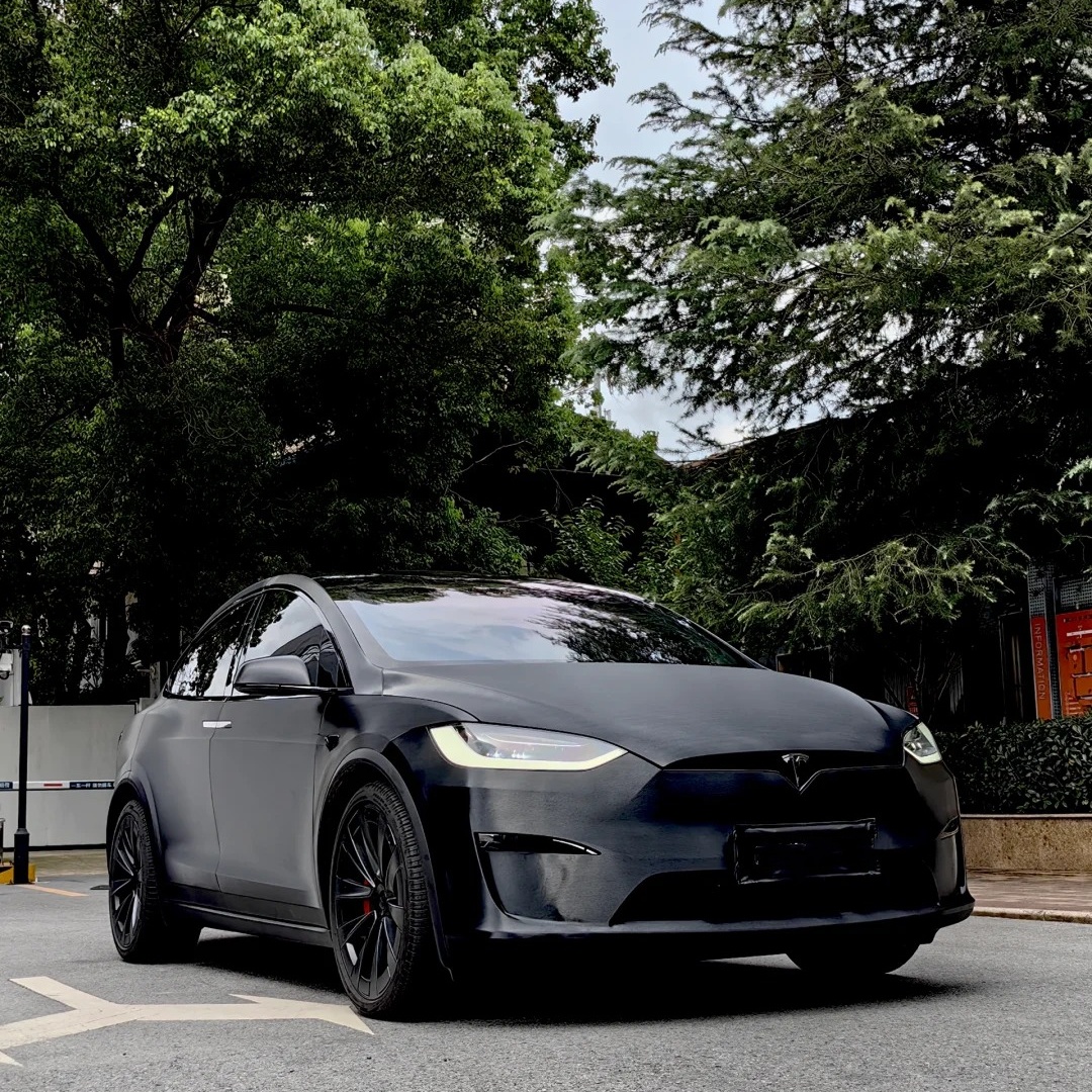 Ravoony Basic Metallic Brushed Black Car Vinyl Wrap