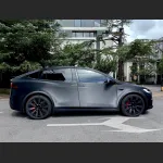 Ravoony Basic Metallic Brushed Black Car Vinyl Wrap