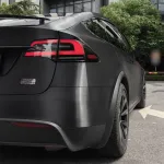 Ravoony Basic Metallic Brushed Black Car Vinyl Wrap