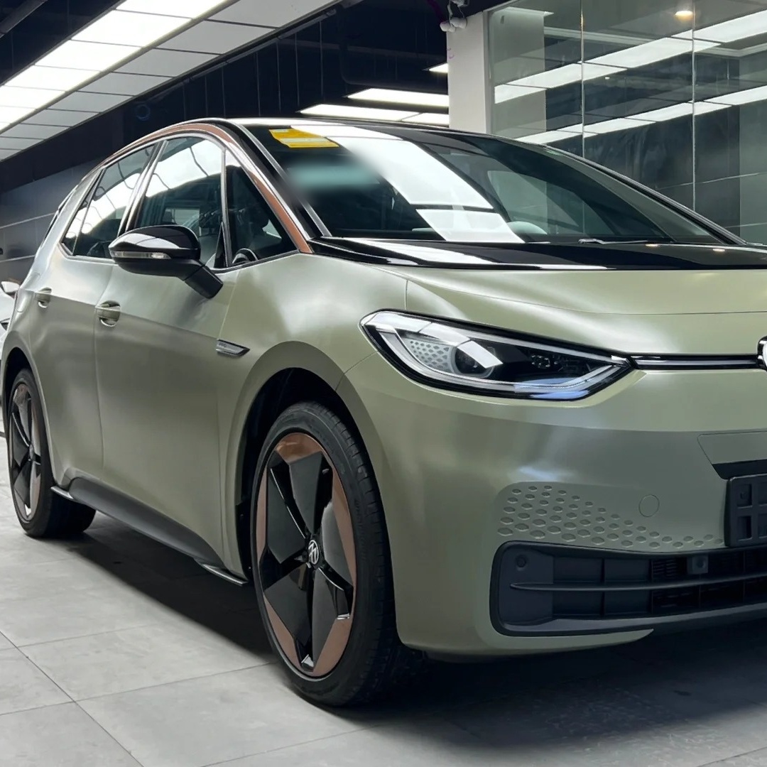 Ravoony Basic Ultra-Matte Ceramic Khaki Green Car Vinyl Wrap