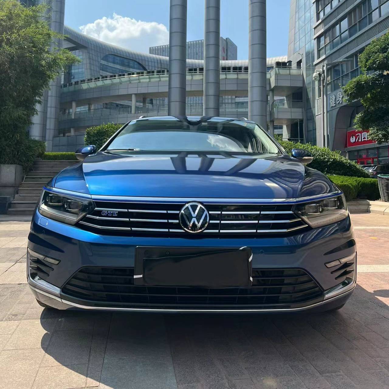 Ravoony Plus PET Shadow Blue Car Vinyl Wrap