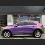 Ravoony Basic Matte Diamond Purple Car Wrap