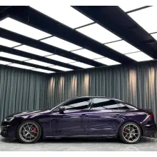 Gloss Ghost Midnight Purple Car Vinyl Wrap