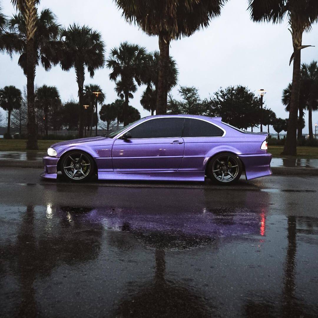 Ravoony Plus Gloss Liquid Metallic Viola Purple Car Wrap