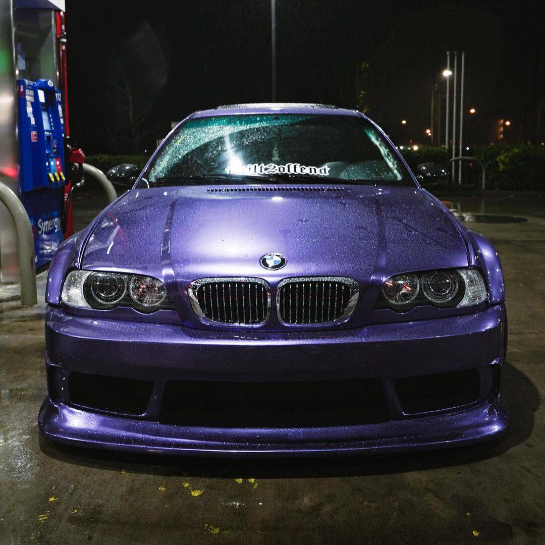 Ravoony Plus Gloss Liquid Metallic Viola Purple Car Wrap