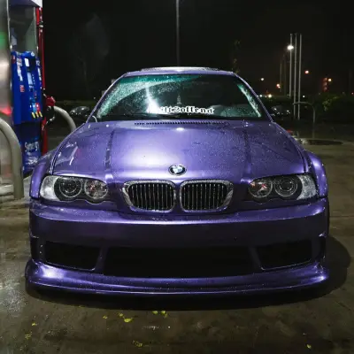 Ravoony Plus Gloss Liquid Metallic Viola Purple Car Wrap 02