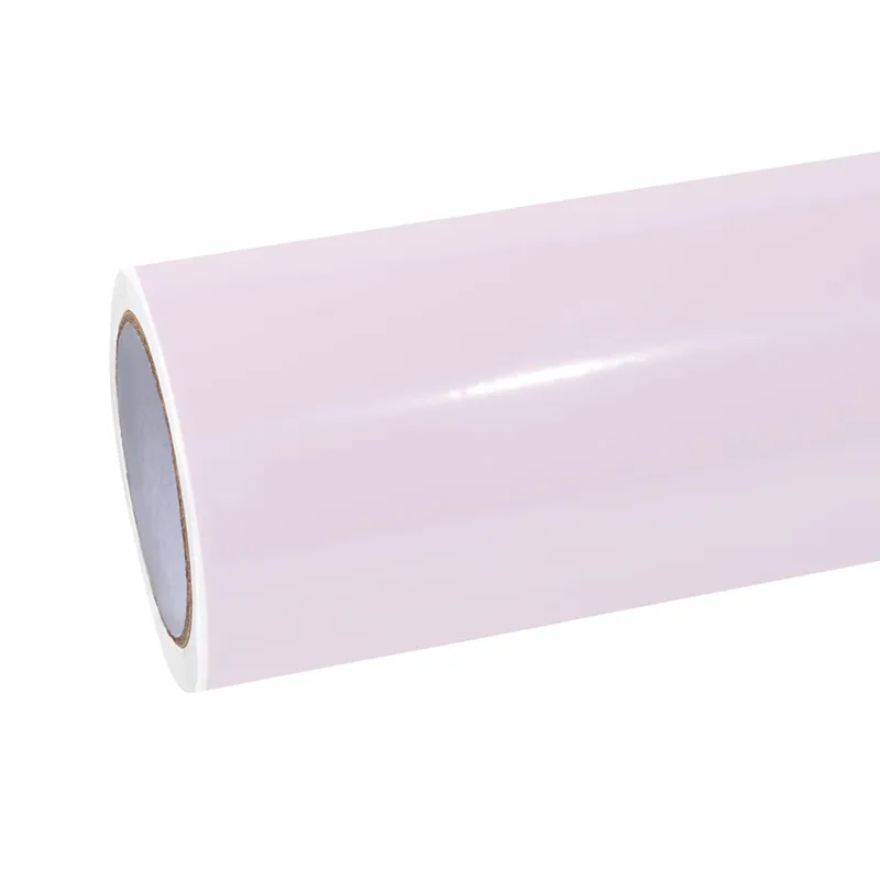 Ravoony Plus Glossy Mary Kay Pink Car Vinyl Wrap