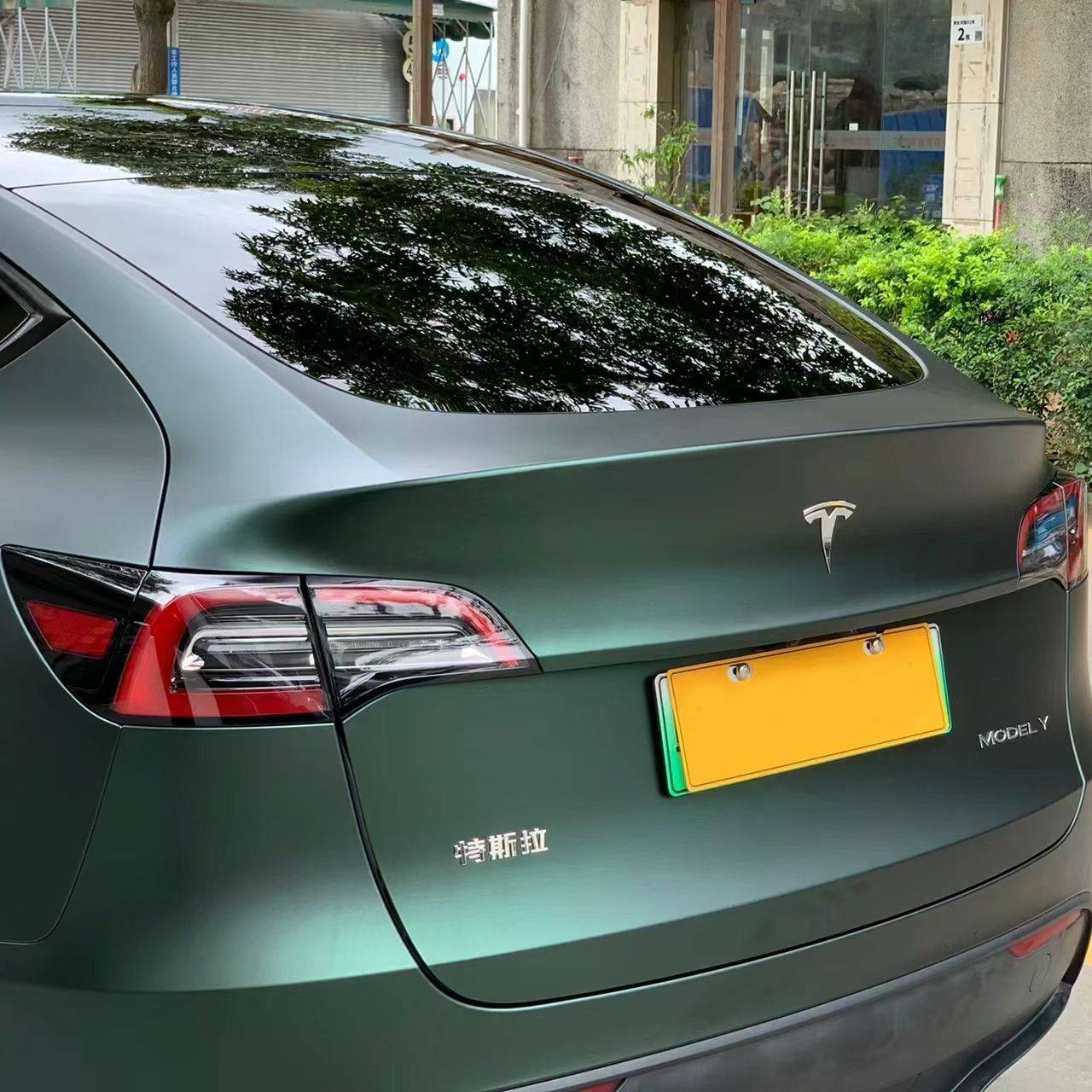 Ravoony Plus Ultra-Matte Diamond Green Car Wrap