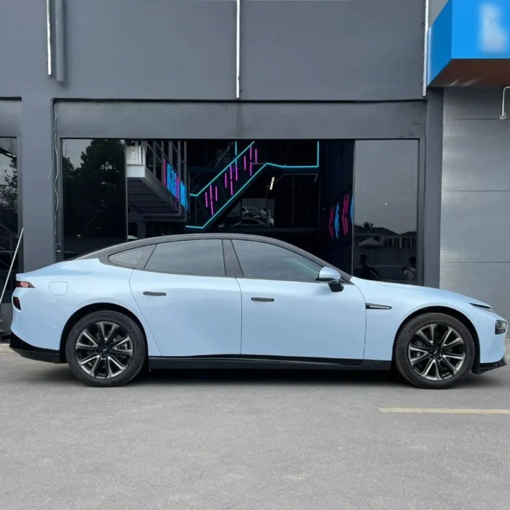 Ravoony Basic Glossy Macaron Jazz Blue Car Vinyl Wrap