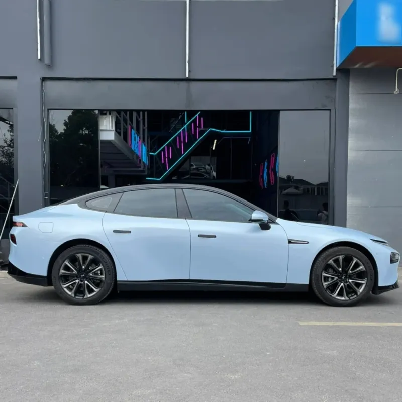 Ravoony Basic Glossy Macaron Jazz Blue Car Vinyl Wrap