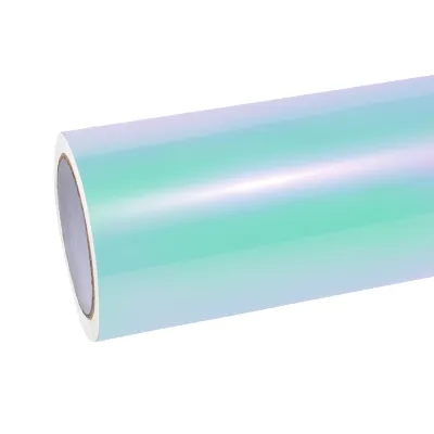 Ravoony Plus Glossy Metallic Racing Tiffany Car Vinyl Wrap 01