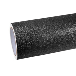 Ravoony Plus Super Glitter Black Car Vinyl Wrap