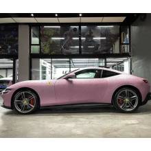 Super Glitter Pink Car Vinyl Wrap