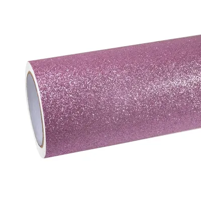 Ravoony Plus Super Glitter Pink Car Vinyl Wrap 01