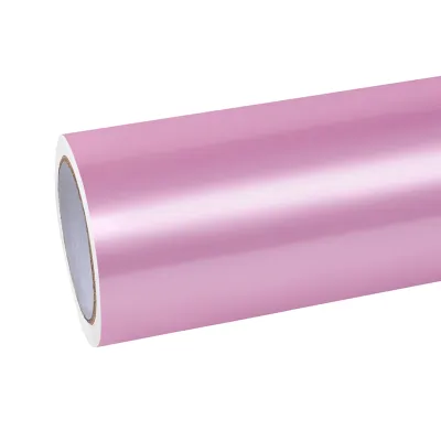 Ravoony Basic Gloss Macaron Cherry Pink Vinyl Car Wrap 01