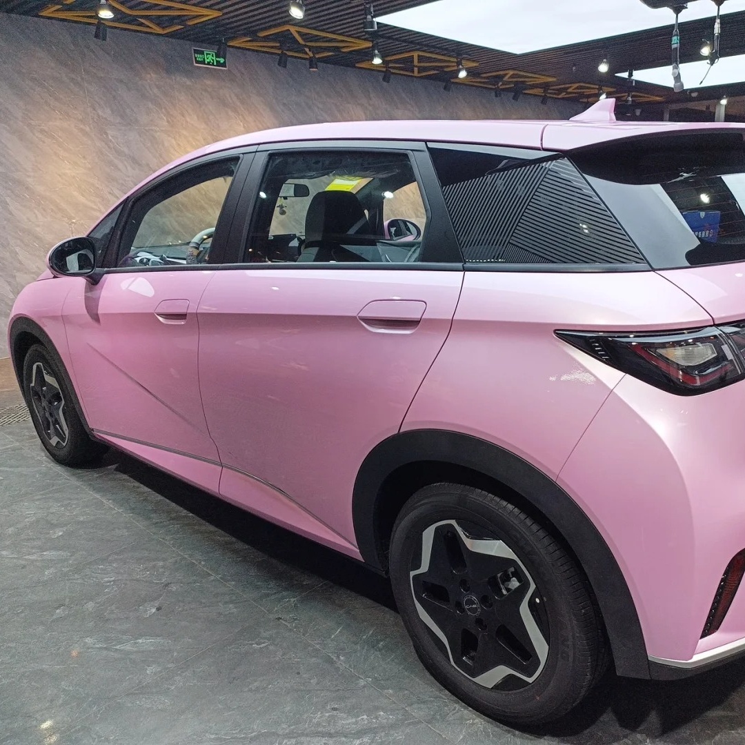 Ravoony Basic Gloss Macaron Cherry Pink Vinyl Car Wrap