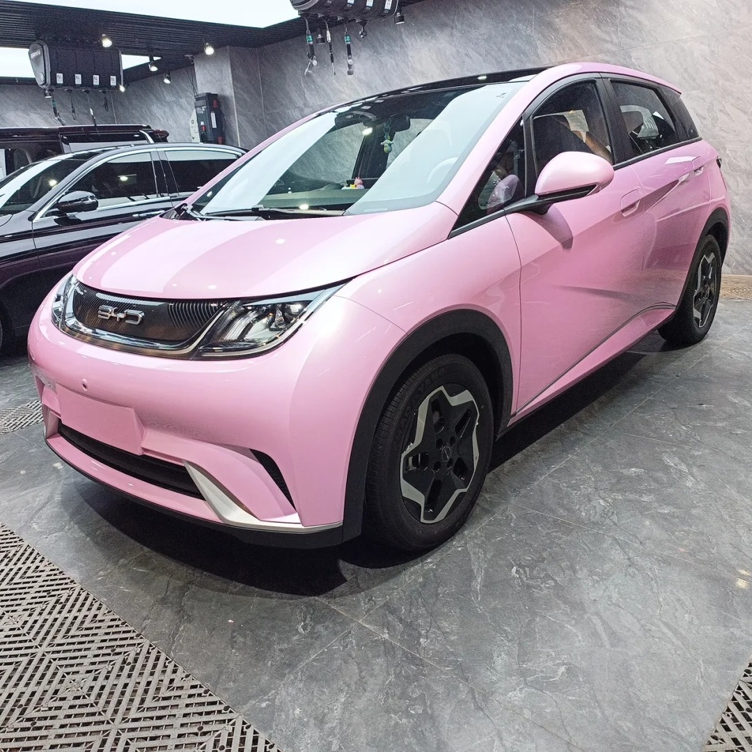 Ravoony Basic Gloss Macaron Cherry Pink Vinyl Car Wrap