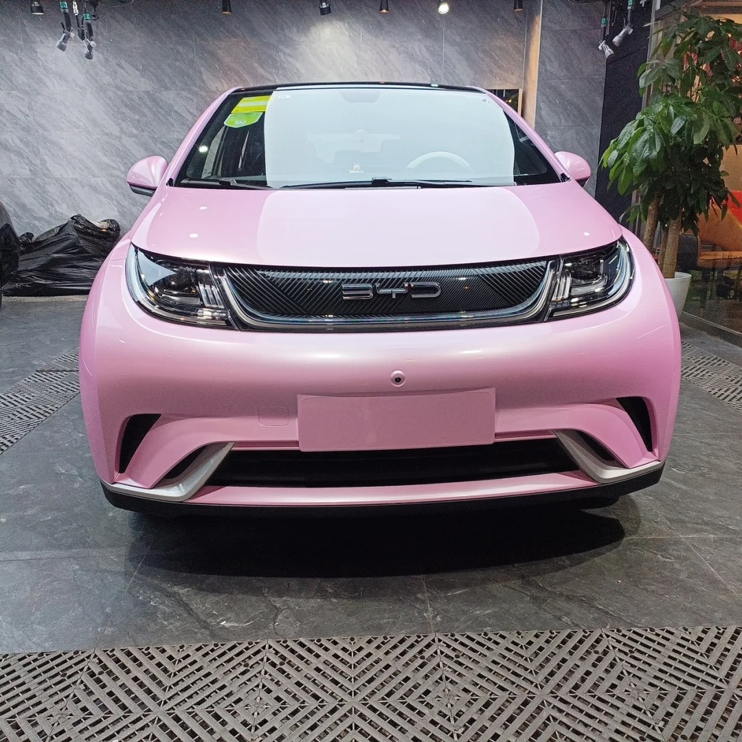 Ravoony Basic Gloss Macaron Cherry Pink Vinyl Car Wrap