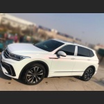 Ravoony Basic Glossy White to Pink Car Wrap