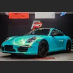 Ravoony Plus Glossy Magic Gold Blue Vinyl Car Wrap