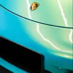 Ravoony Plus Glossy Magic Gold Blue Vinyl Car Wrap