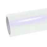 Ravoony Basic Pure Metallic White To Purple Vinyl Car Wrap
