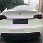 Ravoony Basic Pure Metallic White To Purple Vinyl Car Wrap