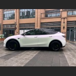 Ravoony Basic Pure Metallic White To Purple Vinyl Car Wrap