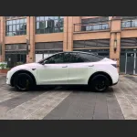 Ravoony Basic Pure Metallic White To Purple Vinyl Car Wrap