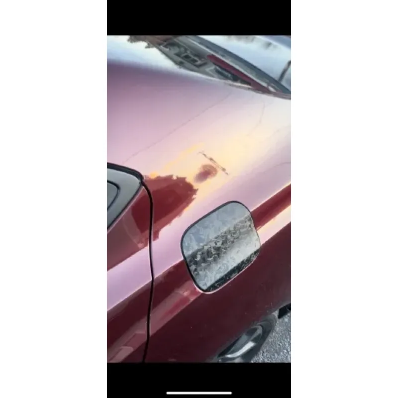 Matte Carbon Fiber Forging Black Vinyl Wrap