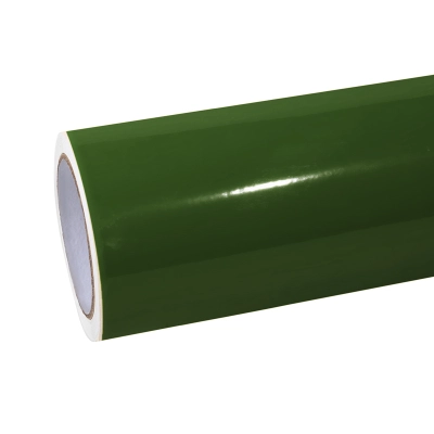 Ravoony Plus PET Glossy Anderberg Green Car Vinyl Wrap 01