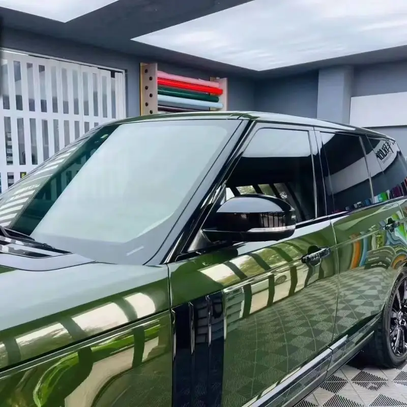 Ravoony Plus Glossy Anderberg Green Car Vinyl Wrap