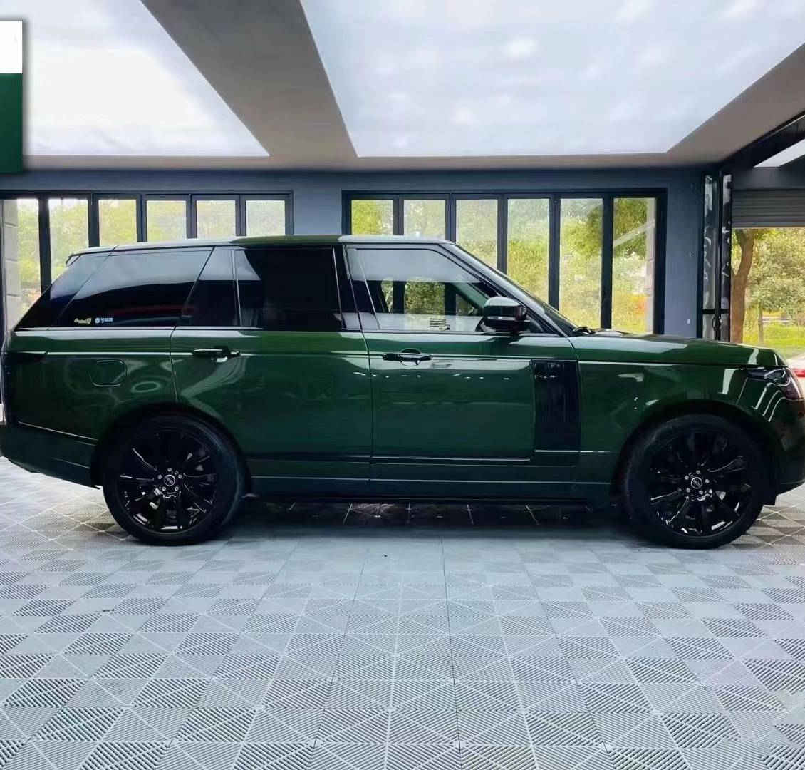 Ravoony Plus PET Glossy Anderberg Green Car Vinyl Wrap