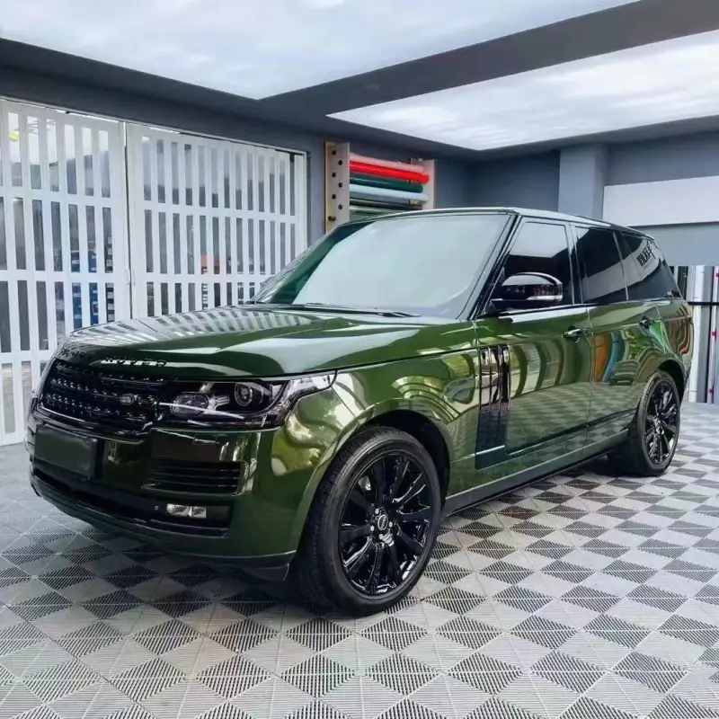 Ravoony Plus Glossy Anderberg Green Car Vinyl Wrap