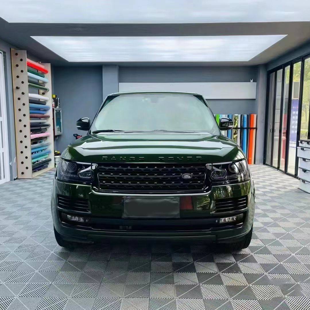 Ravoony Plus PET Glossy Anderberg Green Car Vinyl Wrap