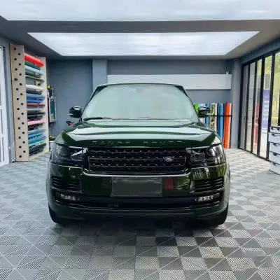 Ravoony Plus Glossy Anderberg Green Car Vinyl Wrap 02