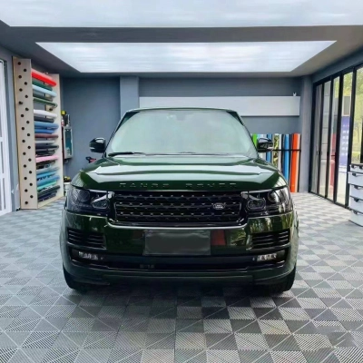 Ravoony Plus PET Glossy Anderberg Green Car Vinyl Wrap 02