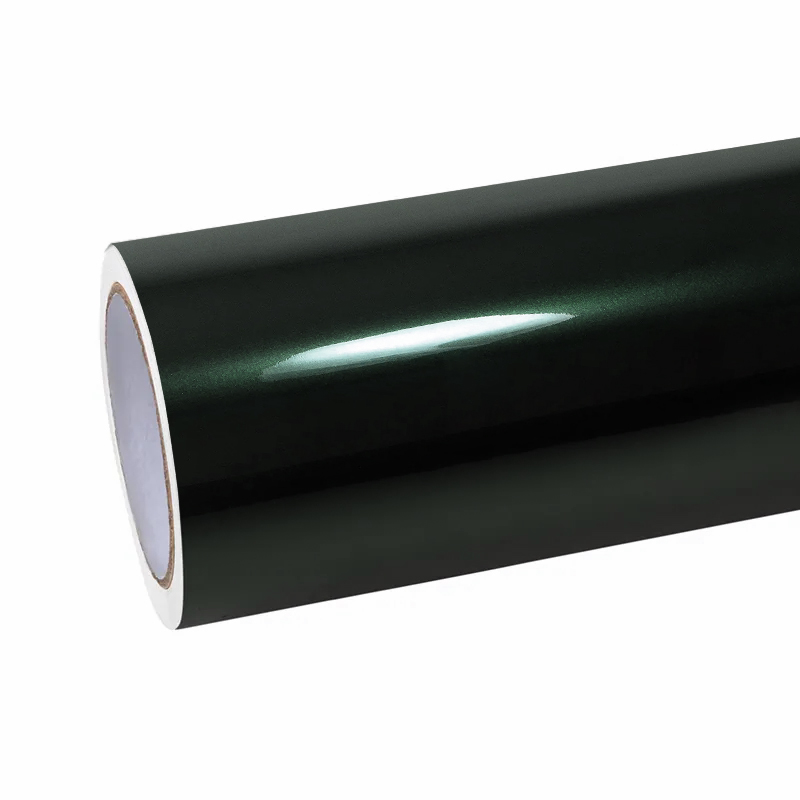 Ravoony Plus PET Glossy Brewster Green Car Vinyl Wrap