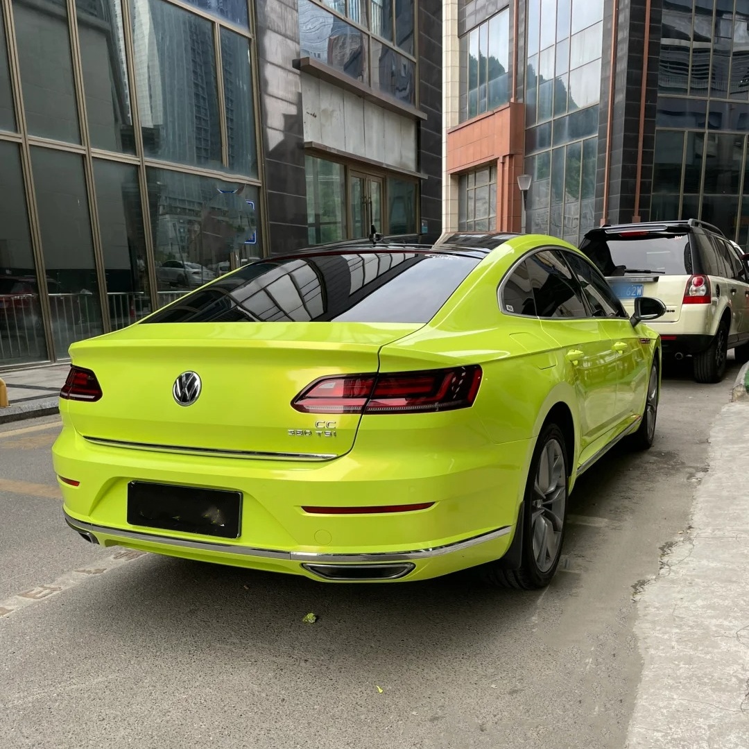 Ravoony Basic Magic Gold Fluorescence Car Vinyl Wrap