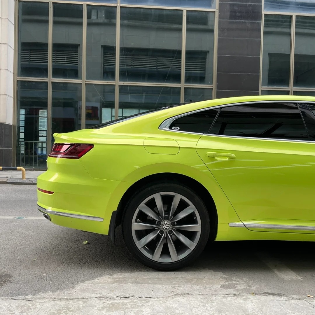 Ravoony Basic Magic Gold Fluorescence Car Vinyl Wrap