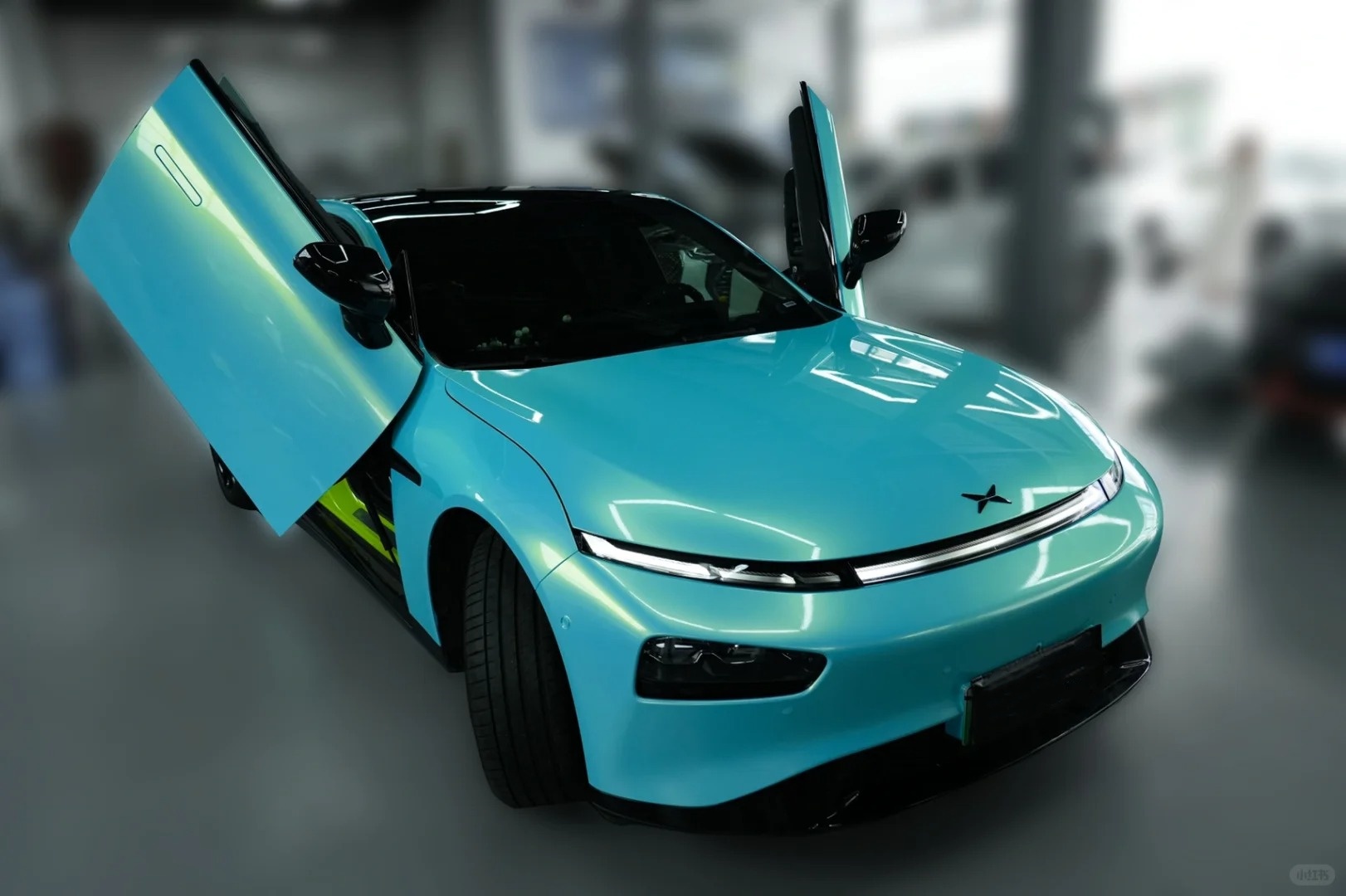 Time-Limited Sale Ravoony Basic Glossy Magic Gold Blue Vinyl Car Wrap